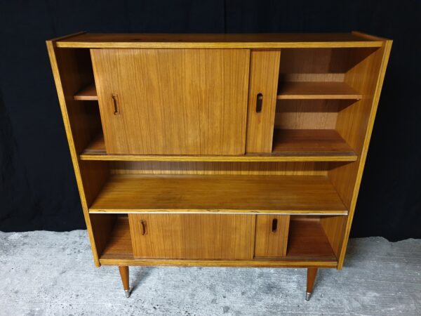 Enfilade bibliothèque scandinave teck 60's – Image 3