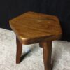 Tabouret orme design scandinave Olavi Hanninen mid-century – Image 3