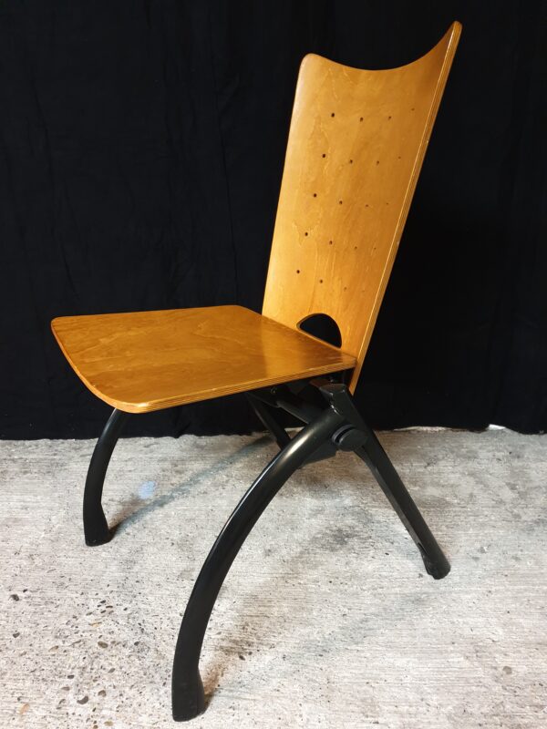 Chaise design Souvignet 80's – Image 2