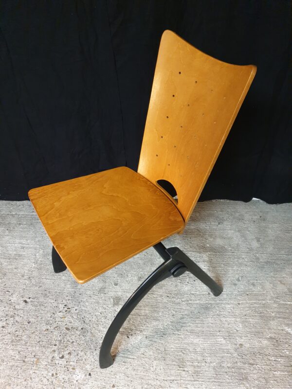 Chaise design Souvignet 80's – Image 3