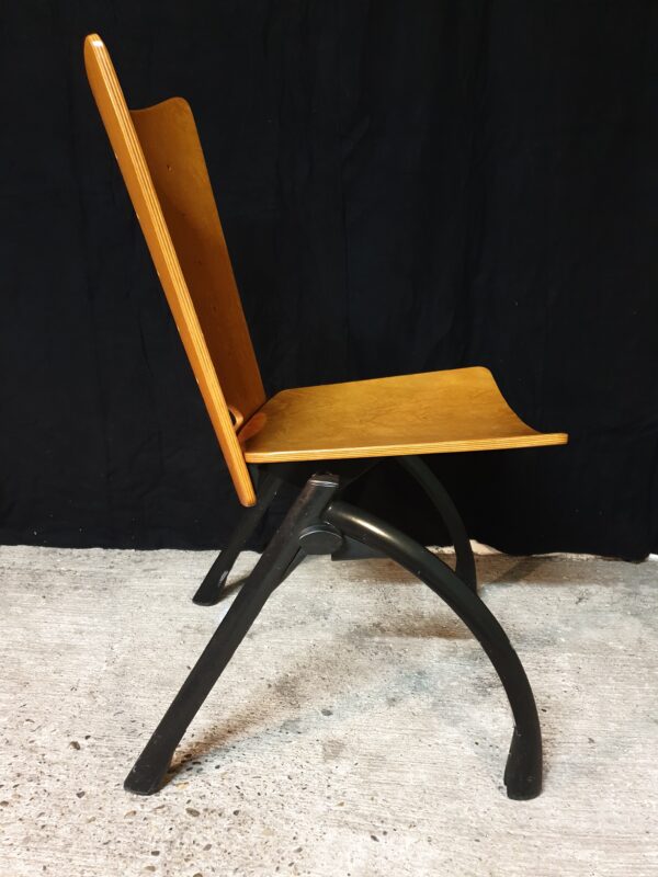 Chaise design Souvignet 80's – Image 4