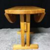 Table à manger ronde Charlotte Perriand Les Arcs vintage en pin des années 60 – Image 4
