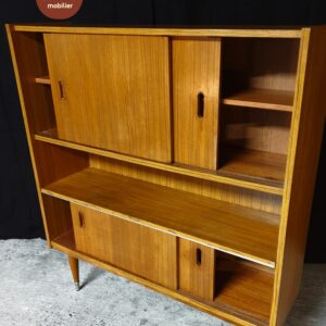 Enfilade bibliothèque scandinave teck 60's