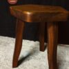Tabouret orme design scandinave Olavi Hanninen mid-century